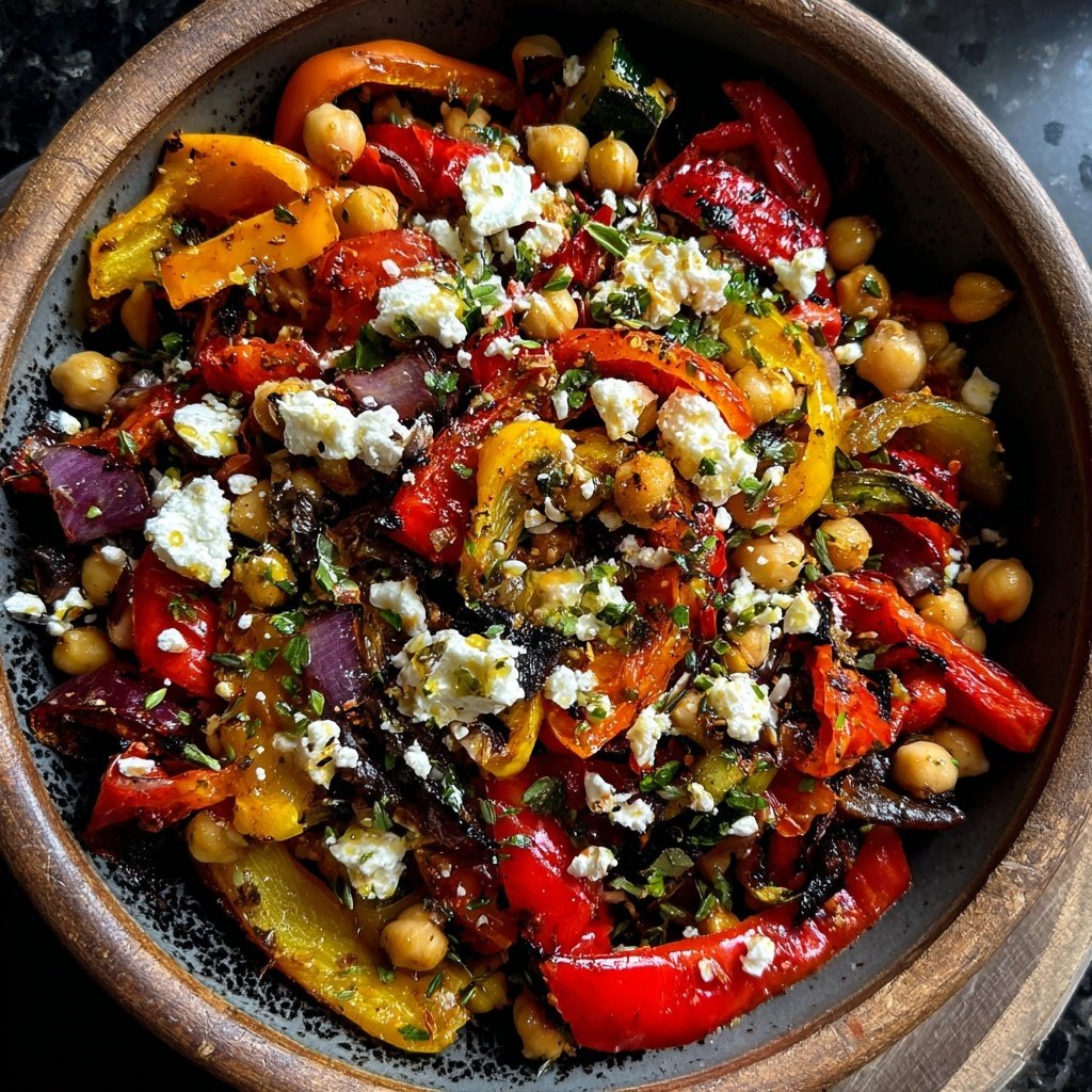 Healthy Dinner Mediterranean Veggie Bowl