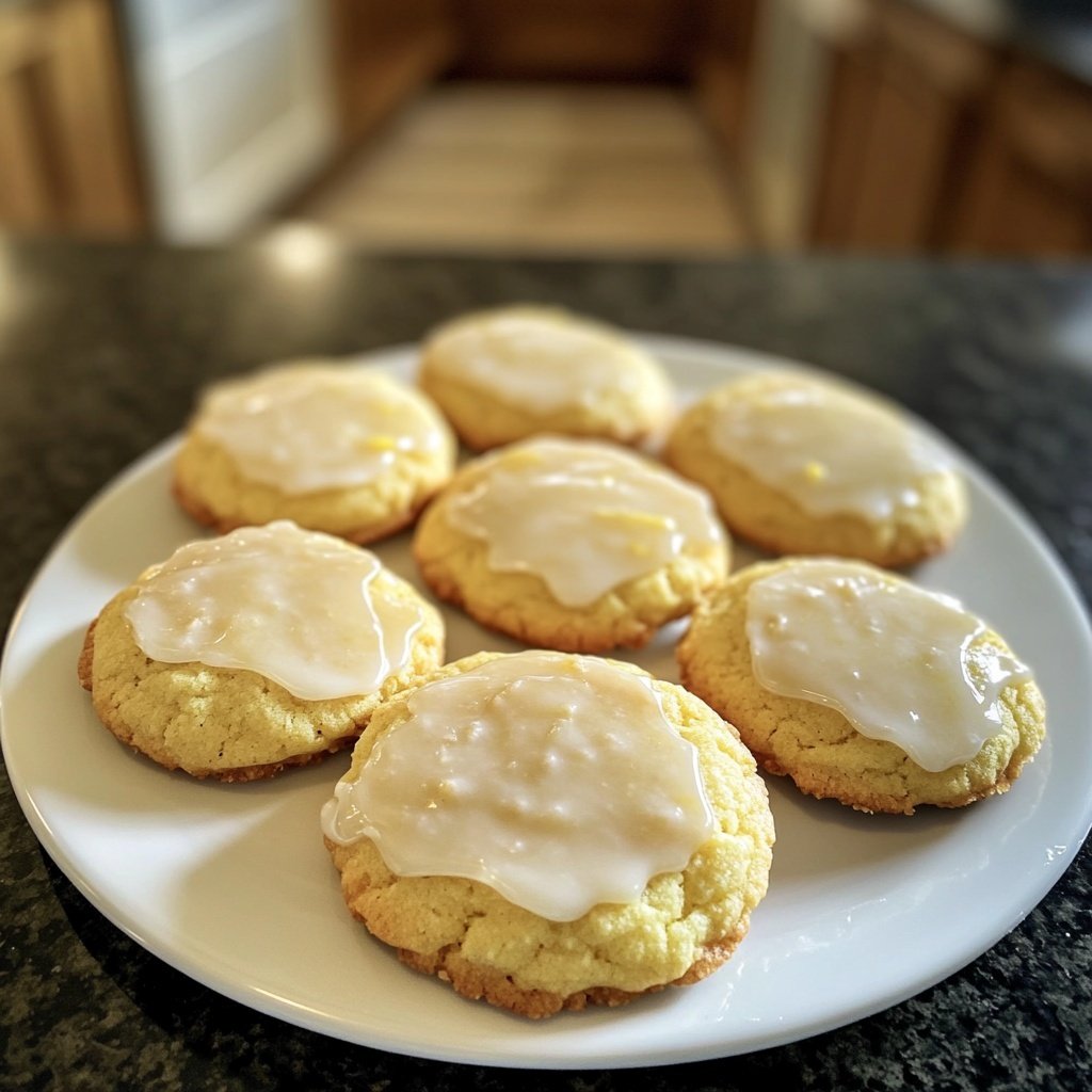 Soft & Chewy Lemon Cookies