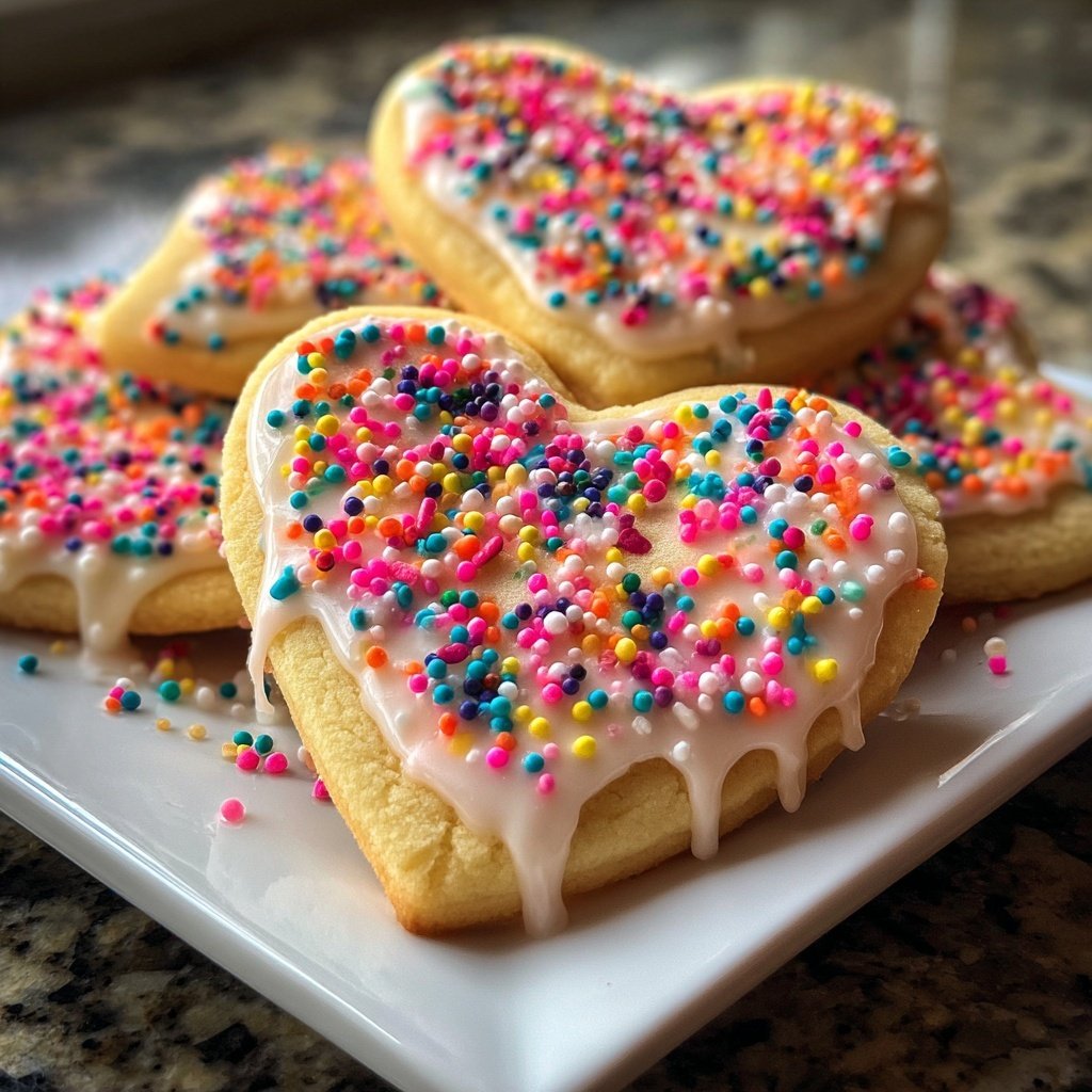 Heart-Shaped Sugar Cookies