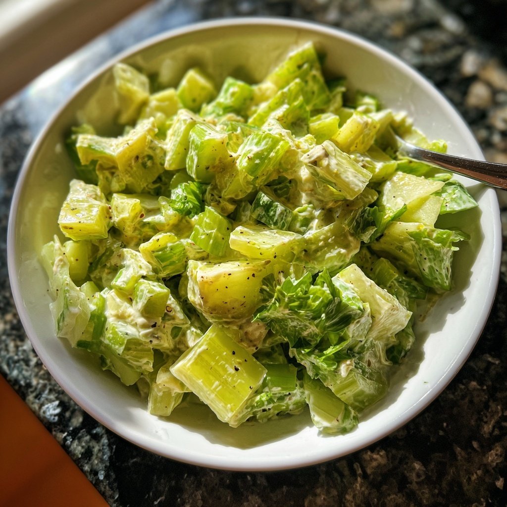 Celery Salad With Mayo