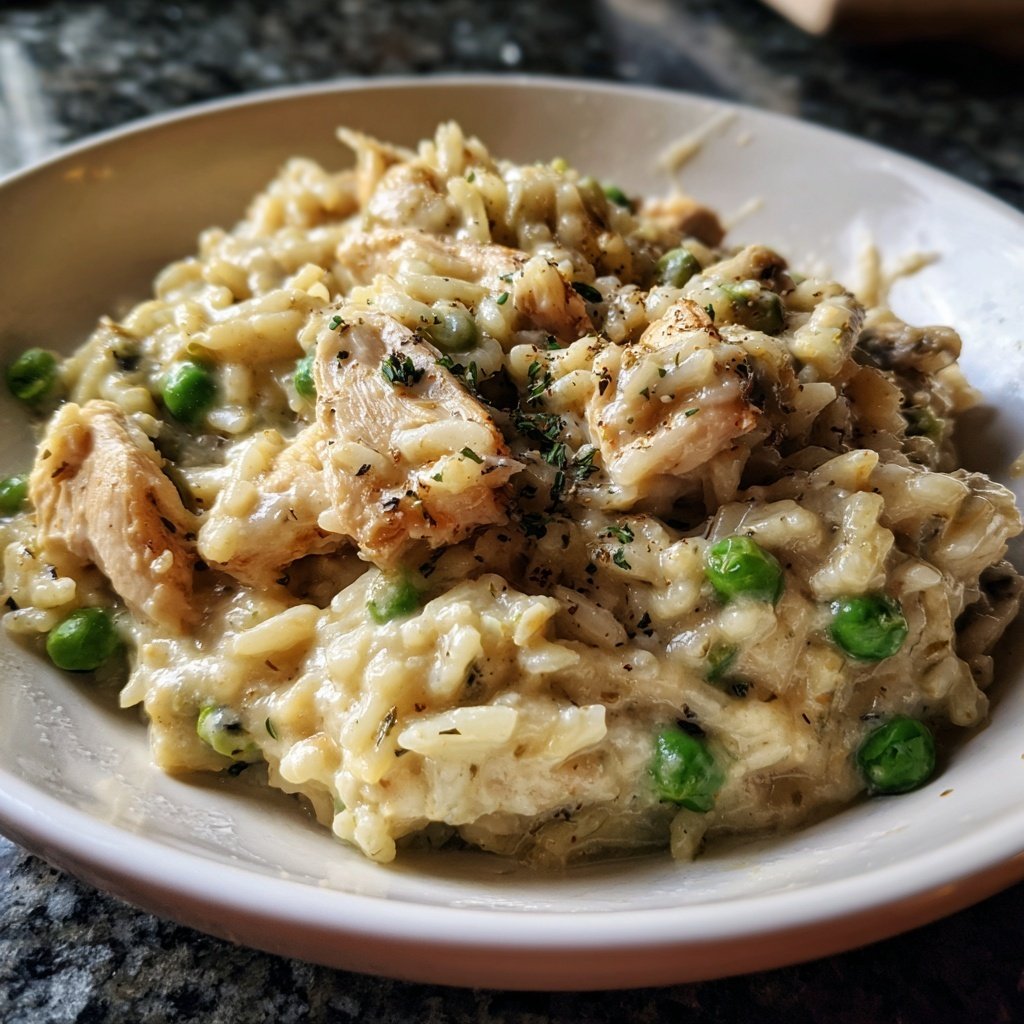 Creamy One Pot Chicken And Rice