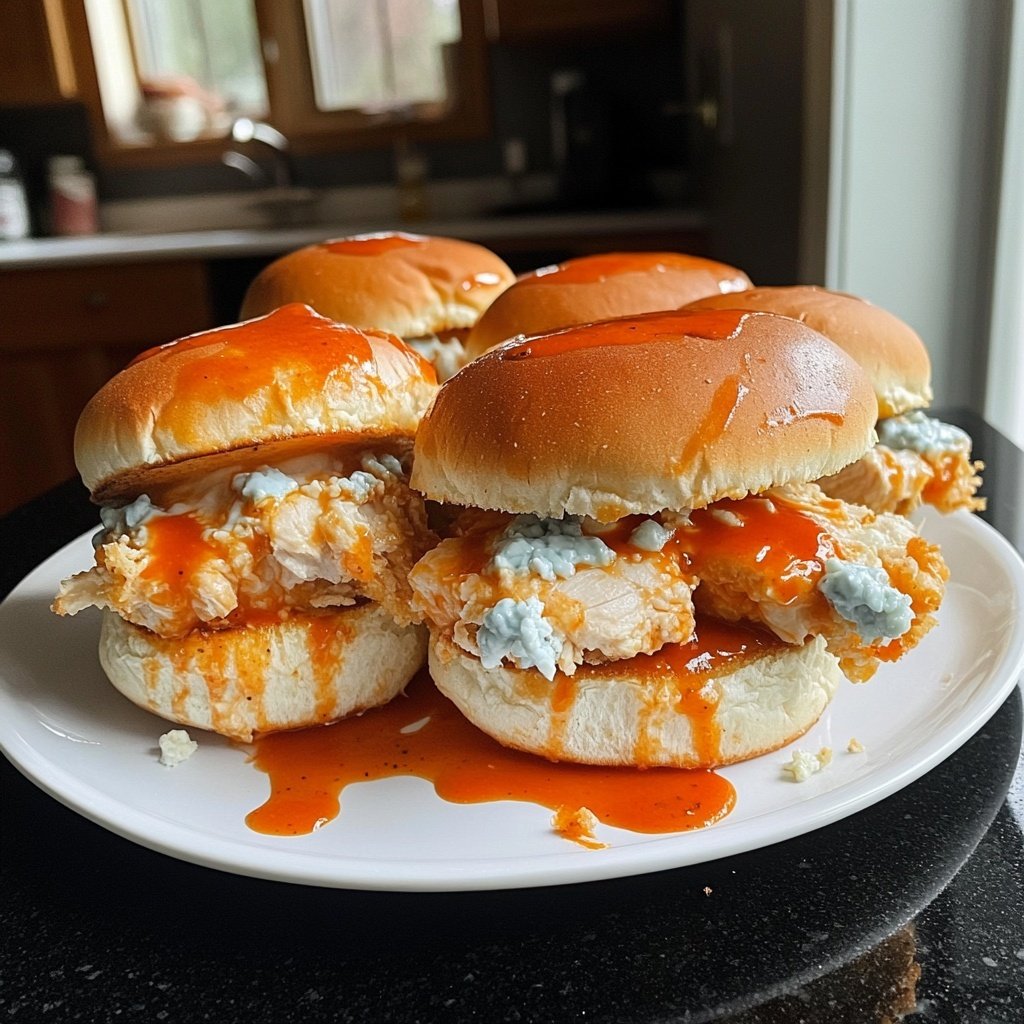 Buffalo Chicken Sliders