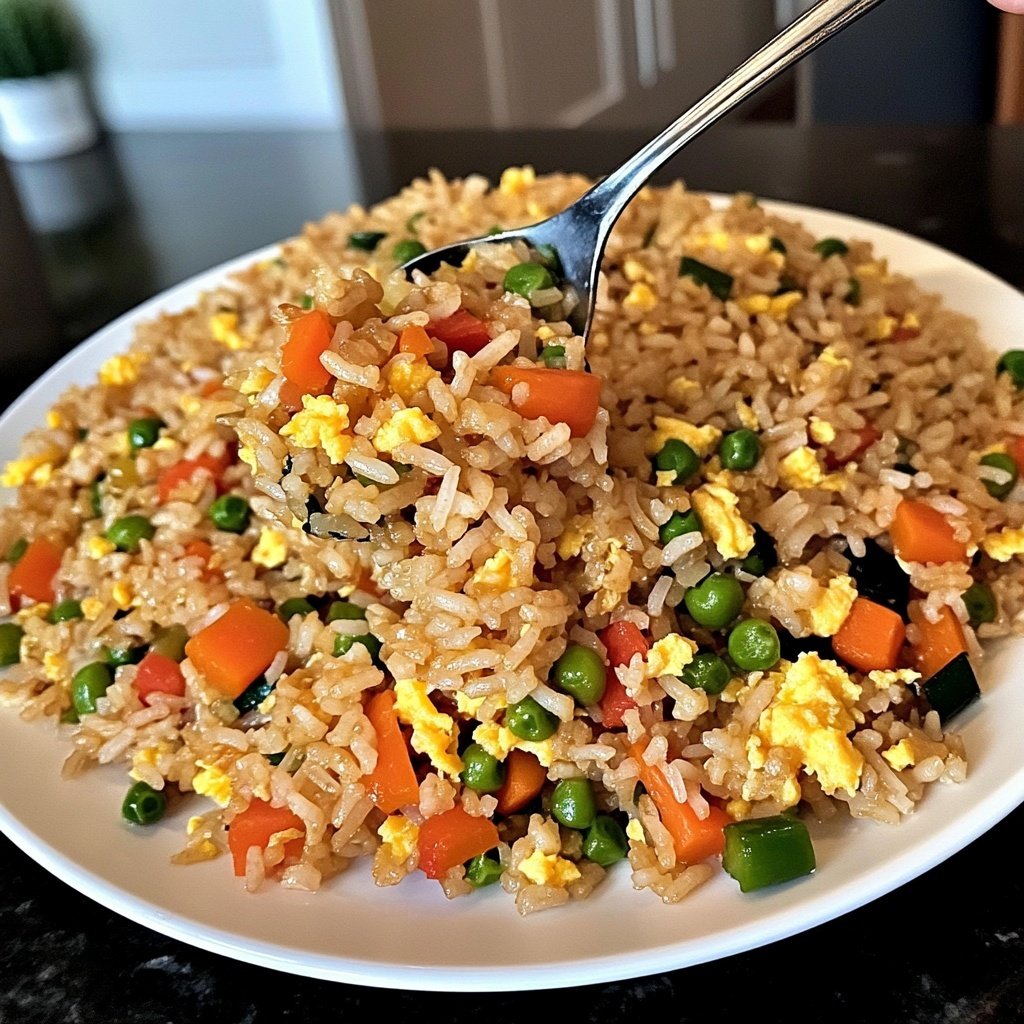 Easy Egg Fried Rice Just Like Chinese Takeout